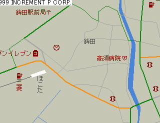 県道鉾田停車場線の周辺地図