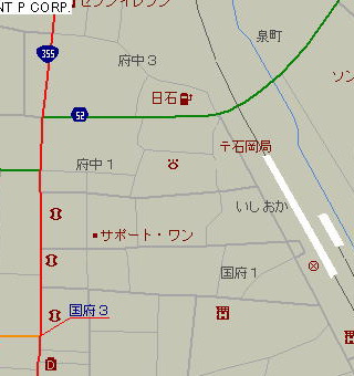 県道石岡停車場線の周辺地図