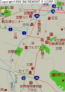 県道笠間停車場線の周辺地図