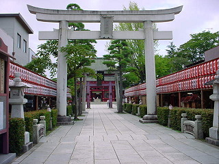 笠間稲荷神社の参道