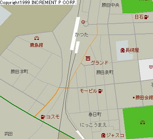 県道勝田停車場線の周辺地図