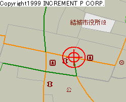 鈴木糸綿店前の交差点周辺の地図