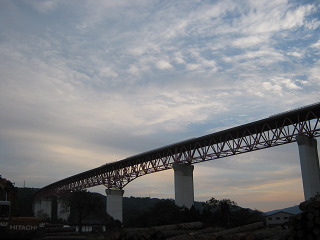 関越自動車道の片品川橋